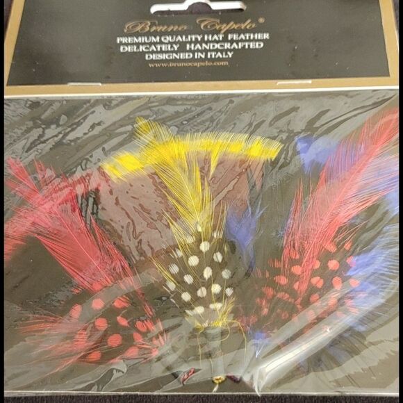 BRUNO CAPELO 3 PACK HAT FEATHERS - Picture 2 of 2